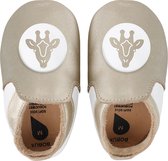 Bobux - Soft Soles - Gold & white giraffe loafer - Babyslofjes - EU 18