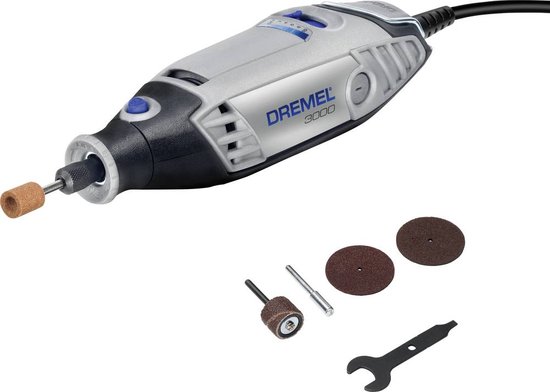 Dremel 3000 Multitool - Roterend - 130 W - Met 5 accessoires