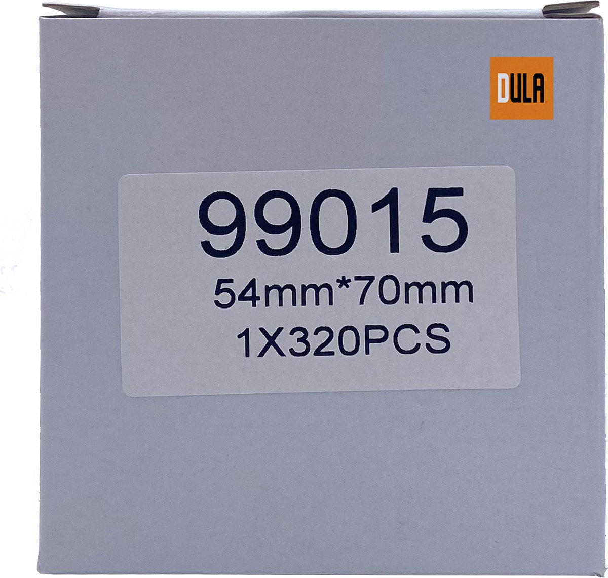 DULA Dymo Compatible labels - Wit - 99015 - S0722440 - Grote ...