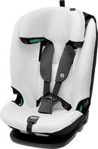 Maxi-Cosi Housse de siège auto d'été pour Titan Pro/ Plus i-Size en Katoen biologique, housse de siège auto pour enfant, matériau respirant et absorbant l'humidité, lavable en machine, Katoen durable, White Natural