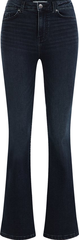 WE Fashion Dames high rise jeans met stretch