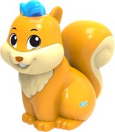 VTech Zoef Zoef Dieren - Evi de Energieke Eekhoorn - Educatief Speelfiguur - Interactief Speelgoed - 1 tot 5 Jaar