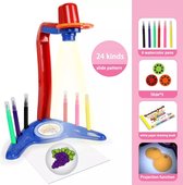 Goboox Tekenprojector - Tekenen - Tekenmachine voor Kinderen - Speelgoed 3 Jaar - Set met Stiften en Tekenblok