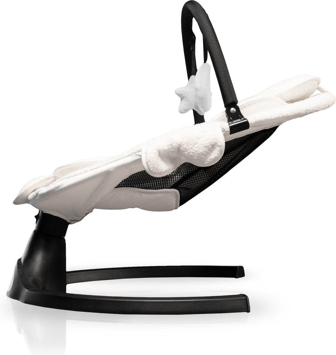 LUVION® Baby Swing - Elektrische Babyschommel - Automatische Wipstoel voor je Baby - Schommelstoel - Babyswing - Uitneembare Wasbare Wipstoelhoes — afbeelding 3