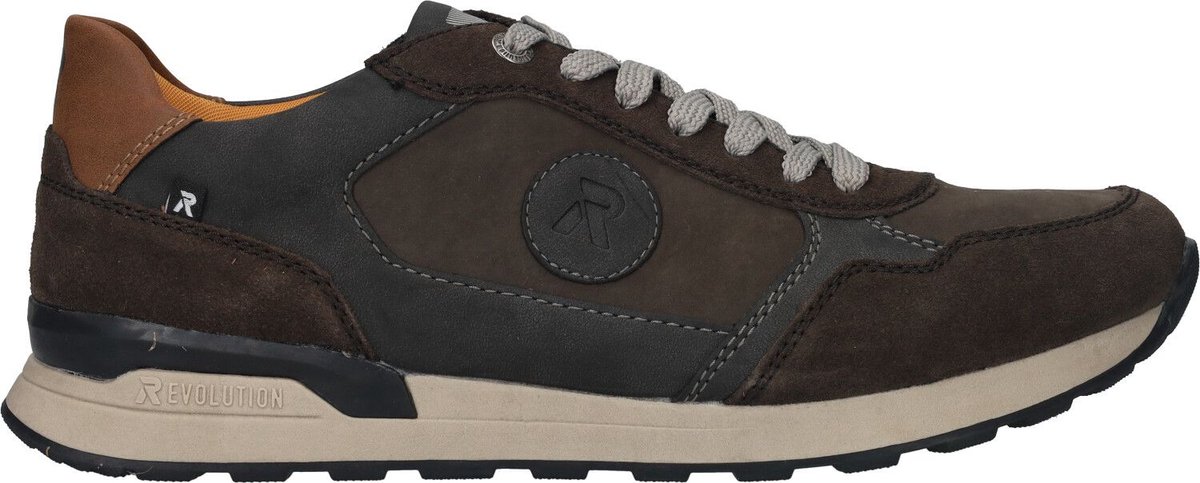 Rieker Revolution Sneaker - Mannen - Bruin - Maat 44