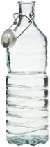 Memo Import - Fles met beugelsluiting - Gemaakt van gerecycled glas - 1,5L
