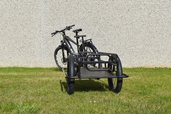 Opvouwbare fietskar met zadelpenbevestiging van Merkloos — afbeelding 4