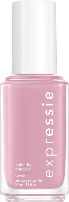 essie - expressie - 200 in the time zone - roze - sneldrogende nagellak - 10ml
