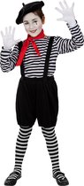 Funidelia | Mimekostuum Voor voor meisjes  Clowns, Circus, Originele en Leuke - Kostuum voor kinderen Accessoire verkleedkleding en rekwisieten voor Halloween, carnaval & feesten - Maat 135 - 152 cm - Zwart