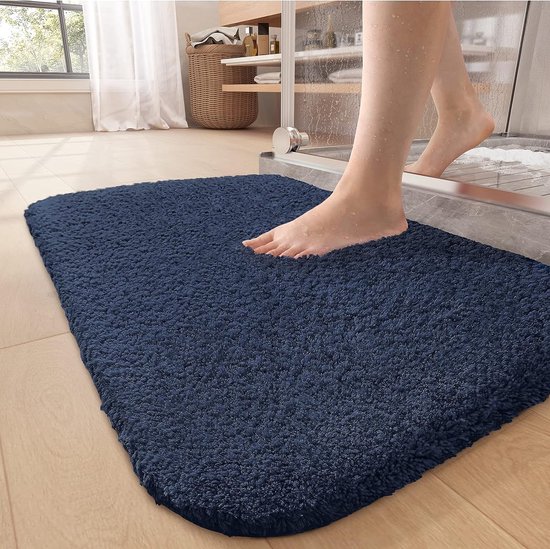 Antislip U-vorm Toiletmat - Waterabsorberende Microvezel Badmat Voor Badkamer En Toilet Antislip U-vorm Toiletmat - Waterabsorberende Microvezel Badmat Voor Badkamer En Toilet