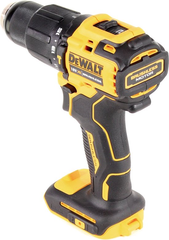 Dewalt DCD709N-XJ Perceuse à Percussion Sans Fil 18V 65Nm 2 Vitesses 18v Li Ion Version Nue Sans Batterie 57500788