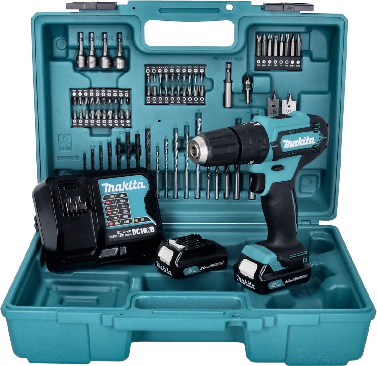 Makita HP333 12V: compacte klop- en schroefboormachine thumbnail 2