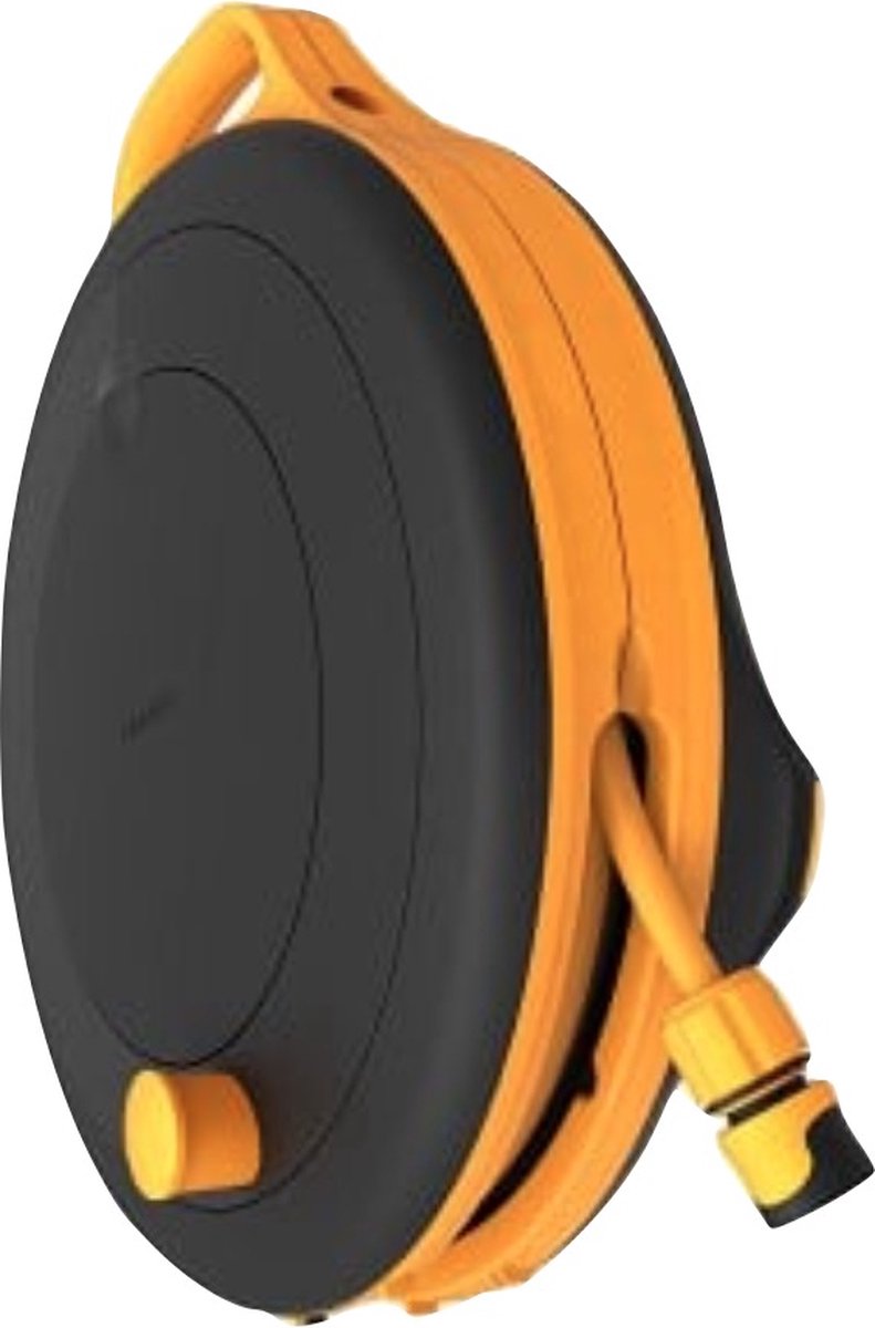 Fiskars Slanghaspel S + Wandbevestiging set - 15 Meter