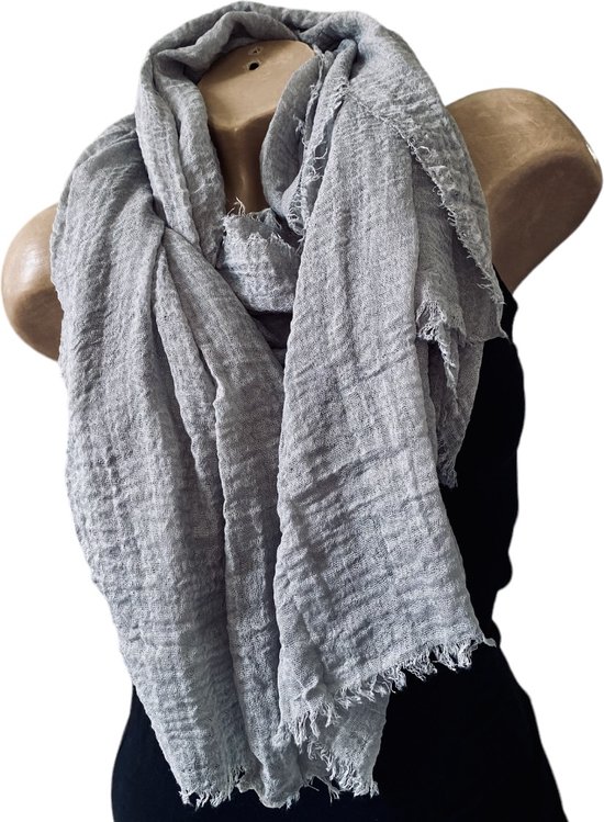 Dames effen kleur sjaal 28# GREY