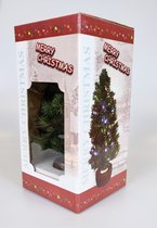 Fiber Optic mini kerstboom (25 cm) met verlichting - Christmas tree