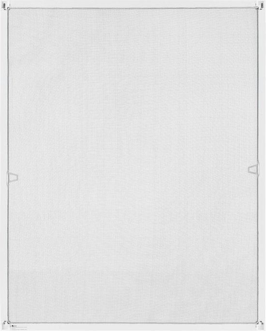Vliegenhor / Raamhor / Hor - 130 x 150 cm - Wit - Incl. Bevestigingsmateriaal