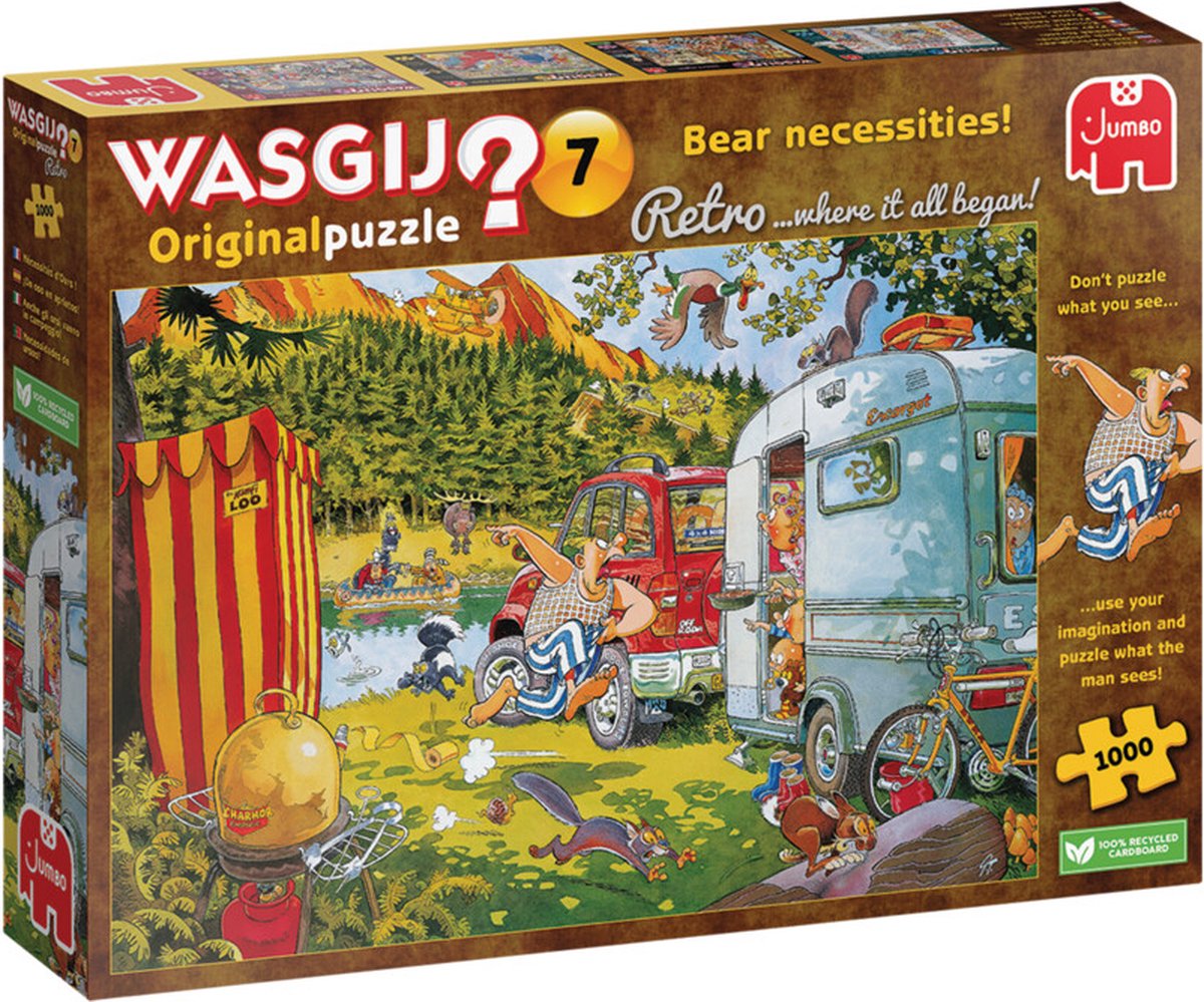 Wasgij Original Bear Necessities Puzzel - 1000 stukjes - Puzzel