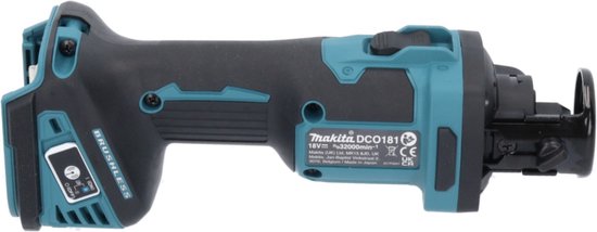 Tour sans fil Makita DCO 181 G1 18 V 32000 tr/min sans balais + 1x batterie rechargeable 6,0 Ah - sans chargeur