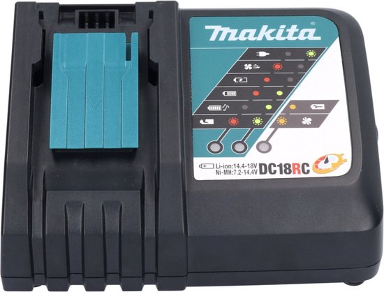Pack 2 batteries 18V de 5,0 Ah Li-ion MAKITA - 197624-2 (Chargeur