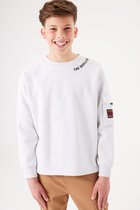 GARCIA Jongens Sweater Gray - Maat 176