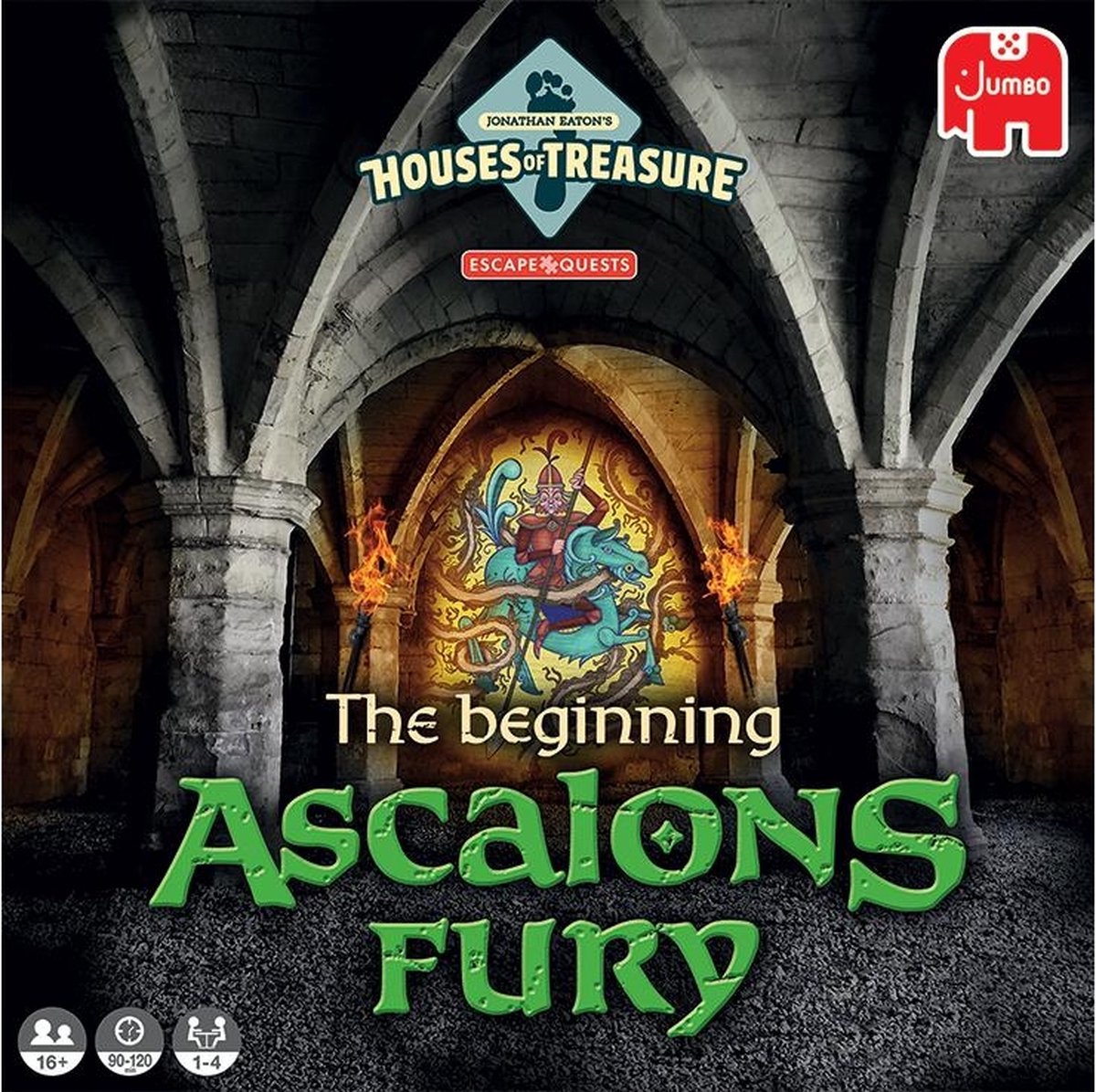 Houses of Treasure Escape Quest The Beginning: Ascalons Fury - Escaperoom met Legpuzzels