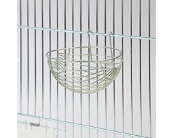 Hoogwaardig kanarie nest | Gepoedercoat metaal - Vogelhuisje - Nestkastje - Vogel Huis - Kanarie nest draad (12 cm) - Nestkasten voor broedkooien - Nesten - Nestkasten / vogelhuisjes