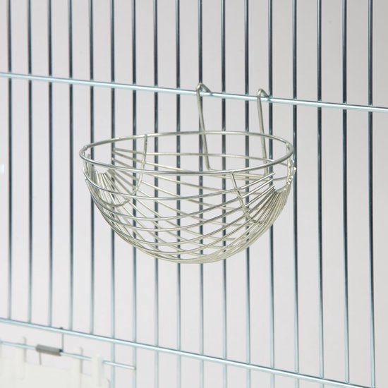 Hoogwaardig kanarie nest | Gepoedercoat metaal - Vogelhuisje - Nestkastje - Vogel Huis - Kanarie nest draad (12 cm) - Nestkasten voor broedkooien - Nesten - Nestkasten / vogelhuisjes