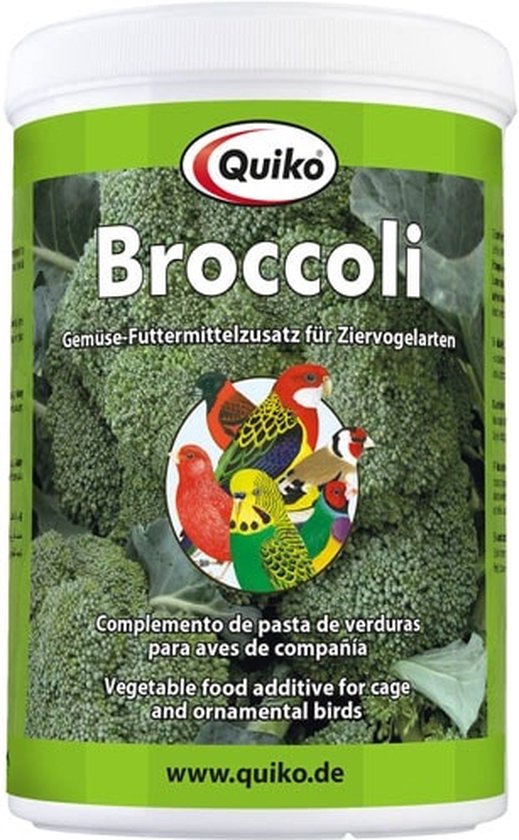 Quiko Broccoli 100 gram - Supplementen - Vogelvoer