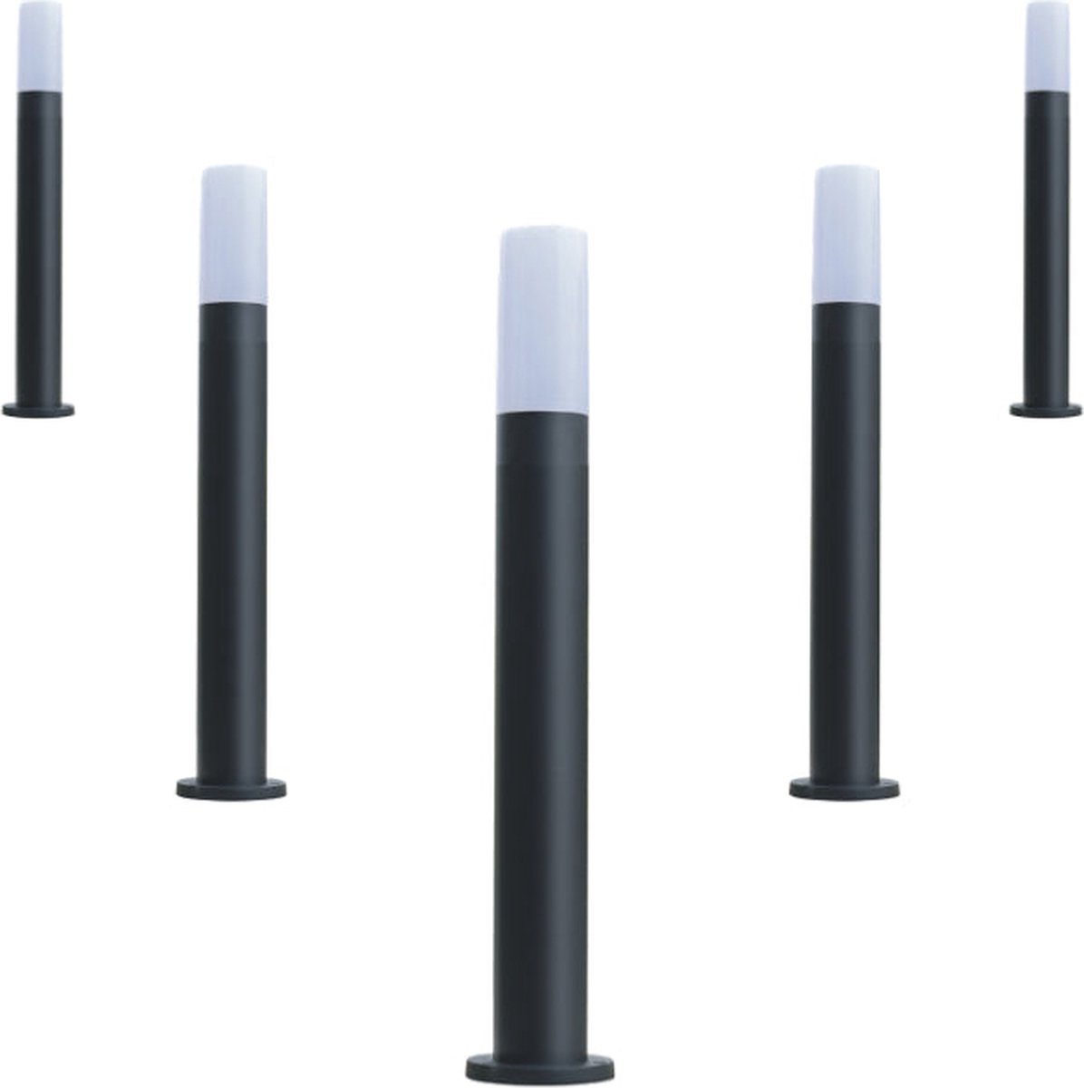 Tuinpaal 60cm 220V IP65 ZILVER - Overig - Zilver - Argent - SILUMEN