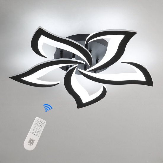 Plafonnier LED moderne en cristal design créatif pour salon chambre