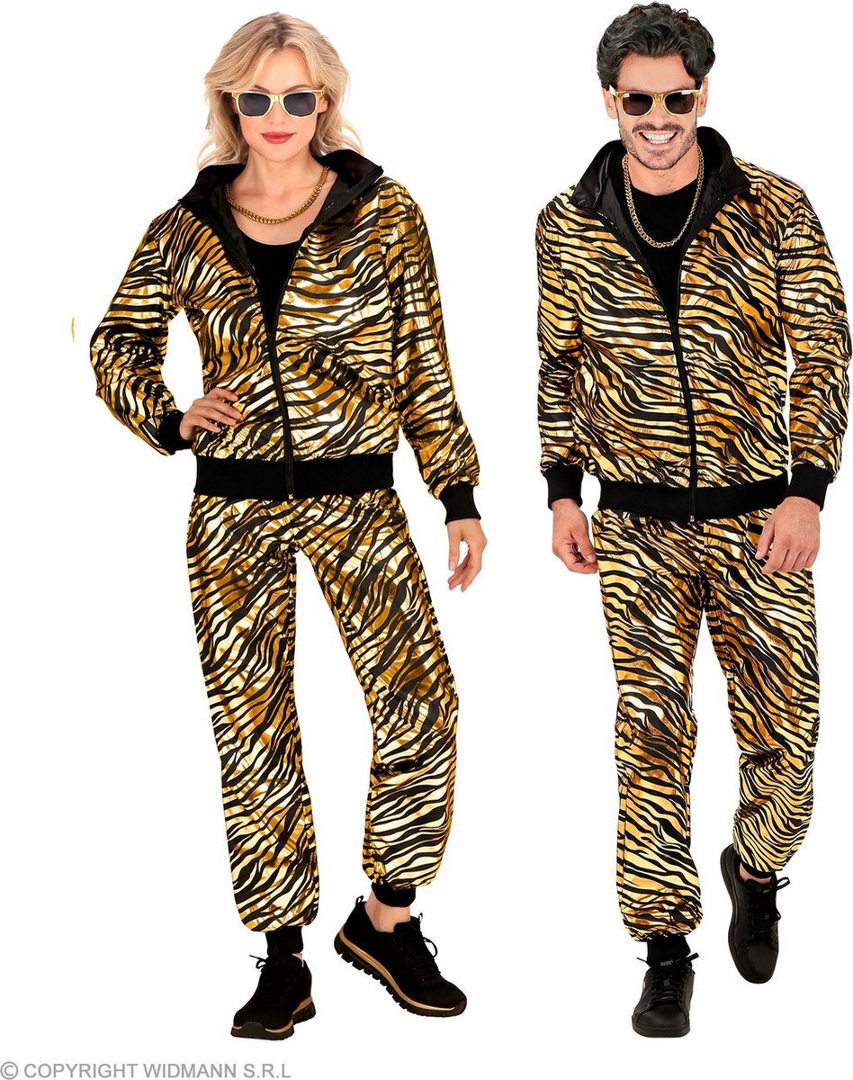 Tijger kostuum pluche met capuchon