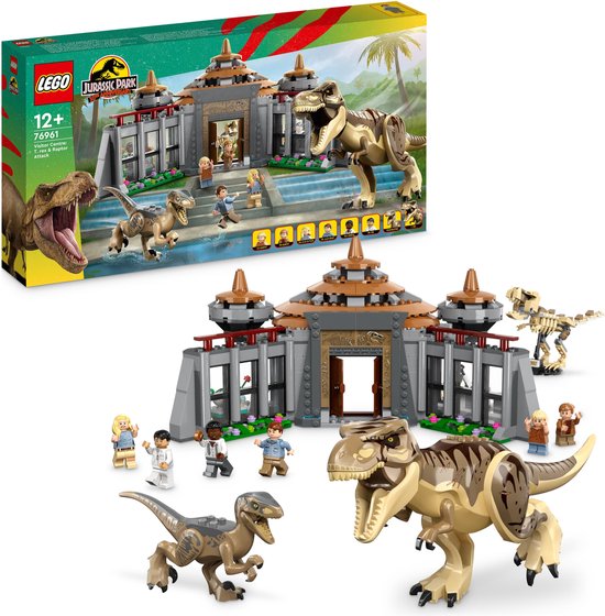 LEGO Jurassic - Centre d'accueil : T. rex et Raptor Attack 76961