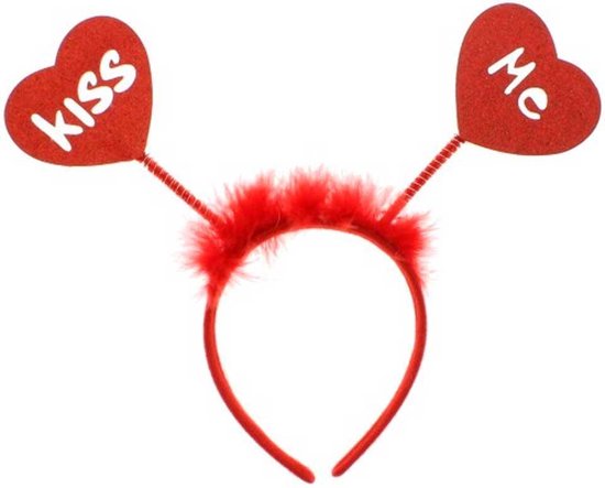 Zac's Alter Ego Haarband Kiss Me Rood | bol.com