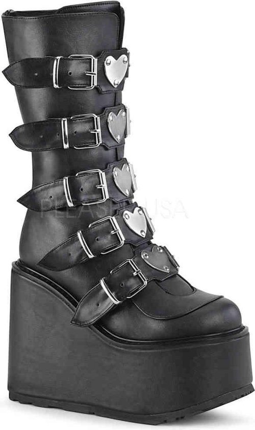 Demonia Bottes femmes -41 Chaussures- SWING-230 Zwart | bol.com