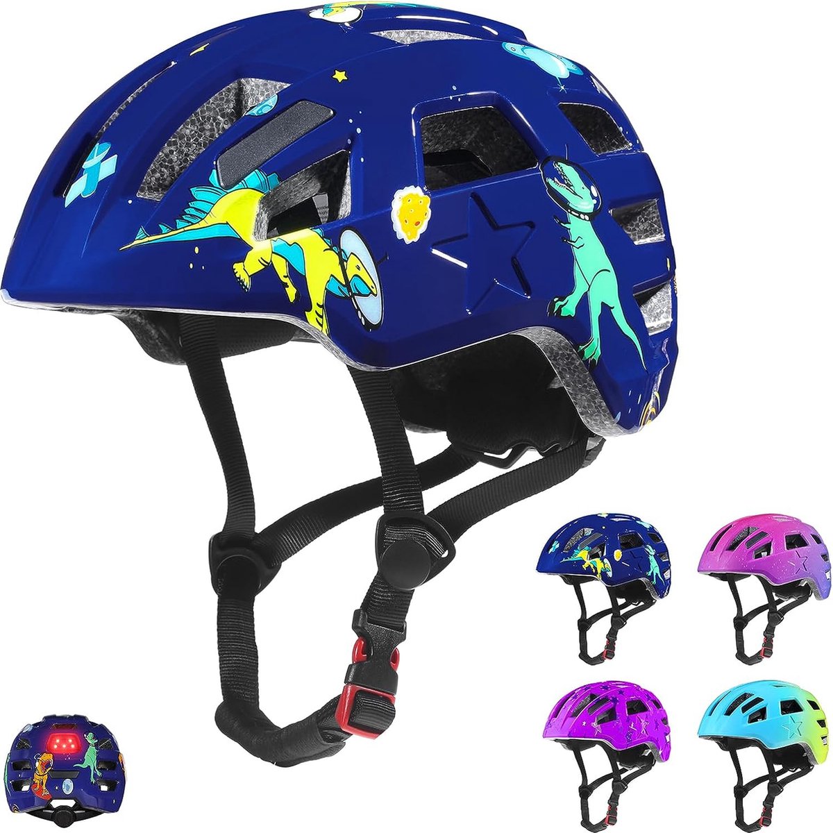 Kinder Fietshelm Fiets helm voor Jongens en Meisjes Fietshelmen