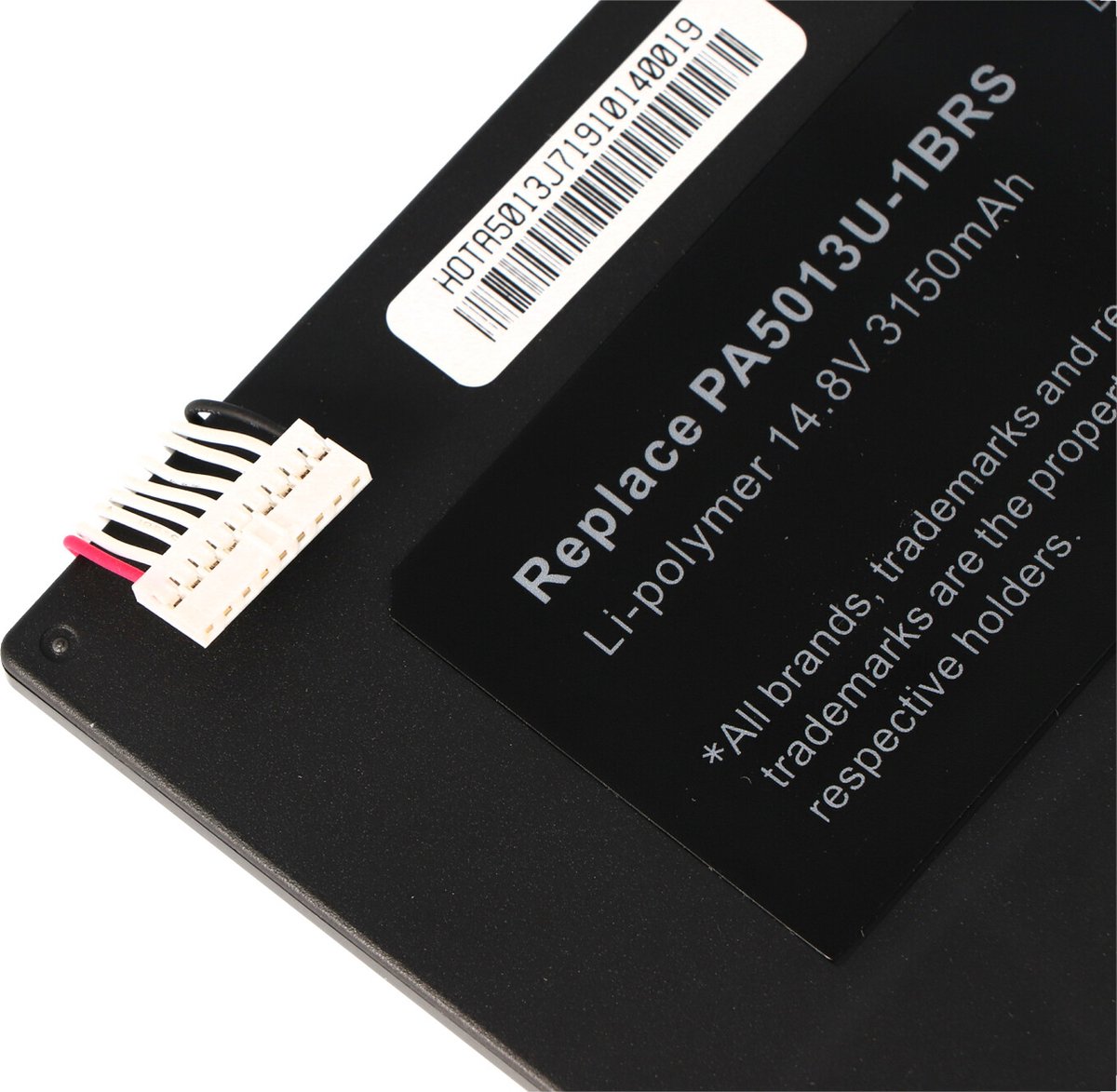 Batterij geschikt voor Toshiba Portege Z830 Ultrabook batterij, Z835, Z930, Z935, PA5013U, PA5013U-1BRS