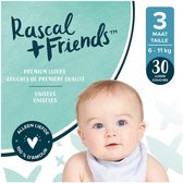 Rascal+Friends Baby Luiers maat 3, 6-11 kg (30 stuks)