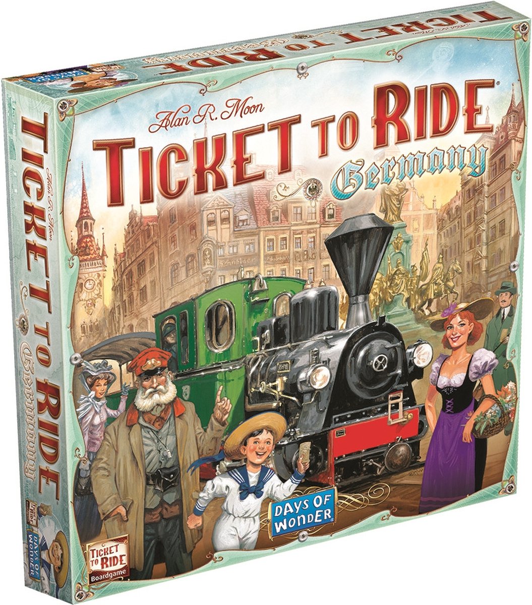 Days of Wonder - Ticket to Ride Germany - Stedeneditie - Bordspel — afbeelding 8
