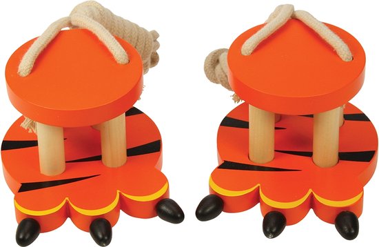 Bigjigs - Loopklossen - Tijger