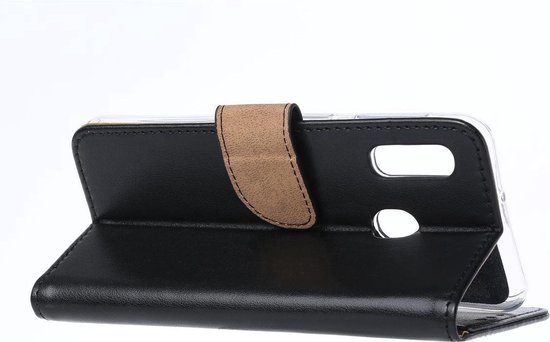 Etui LuxeBass adapté pour Huawei Mate 30 Lite - Bookcase Zwart - Etui portefeuille - Etui bibliothèque - Protège livre - Etui livre - Protège livre