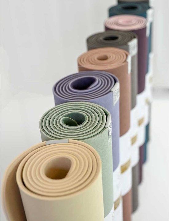 Love Generation ● Eco Yoga Mat ● TPE ● 6 mm ● Serene Sage van Love Generation — afbeelding 3