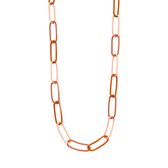 Les Cordes - HOMAR - Collier - Meerkleurig - Oranje - Metaal - Juwelen - Sieraden - Dames