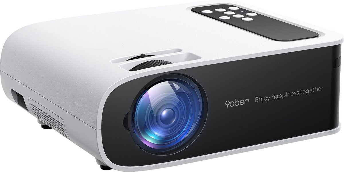 Yaber 4K Projector Met Wifi 6 - Mini Beamer - Bluetooth 5.0 - IOS & Android - Home Video Projector