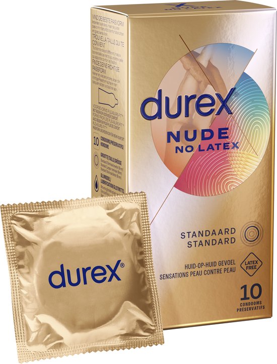 Durex – Real Feel Condooms – 10 stuks – Latexvrij