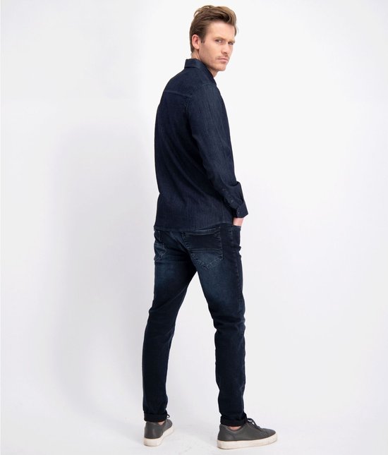 Cars Jeans - Heren Jeans - Heren - W38 X L34 - Zwart - Katoen - Blast-blue.blac