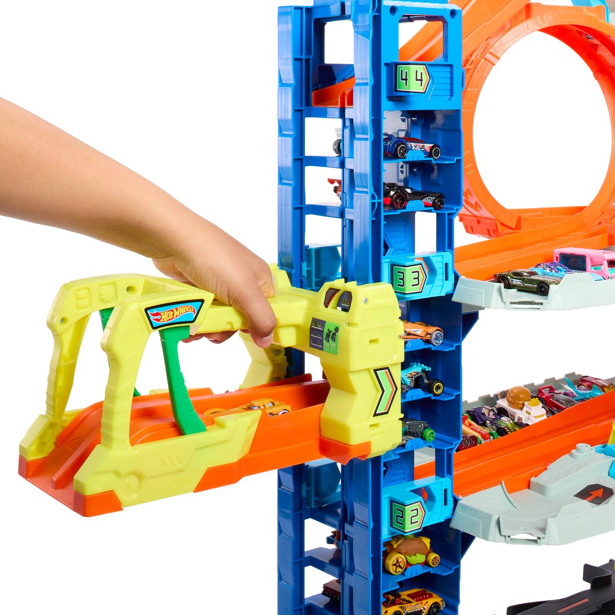 Hot Wheels - City Ultieme Garage Speelset - Met 2 metalen auto's — afbeelding 10