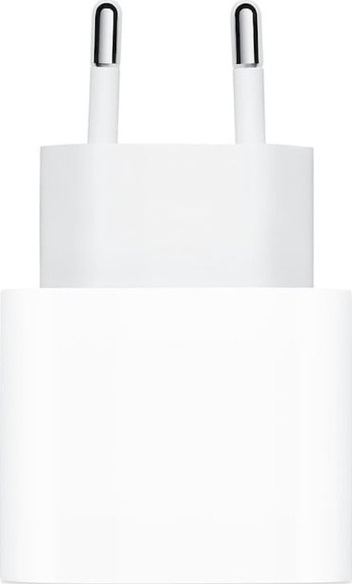 Chargeur USB-C Apple 20W - Chargeur rapide pour iPhone - Blanc