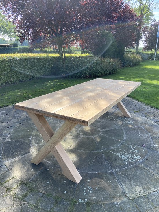 M2meubels douglas tuintafel / eettafel 180cm douglas Xonderstel bol