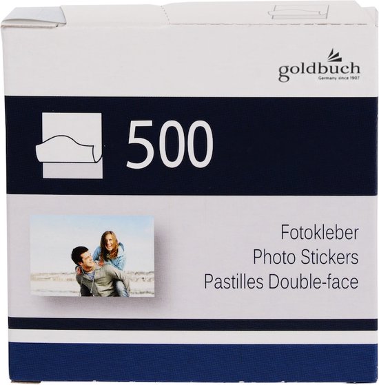 Goldbuch - Zelfklevende Fotostickers 500 stuks