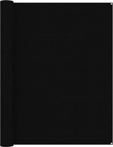 Tapis de tente The Living Store - 250 x 500 cm - HDPE - noir